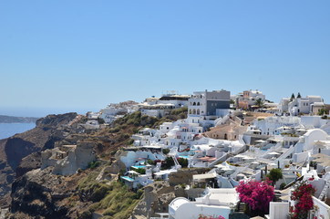 VILLAGE D'OIA SANTORIN CYCLADES GRECE