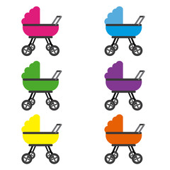 Baby stroller set