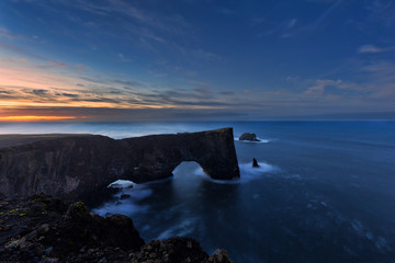 Sunrise at Dyrholaey