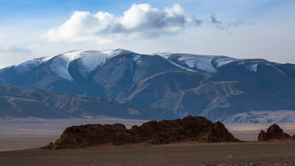 Stunning views of the mountains of Western Mongolia.