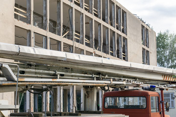 large-scale construction, renovation of buildings