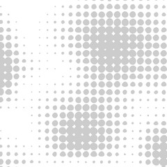 Grunge halftone background. Vector dots texture. Abstract dotted background