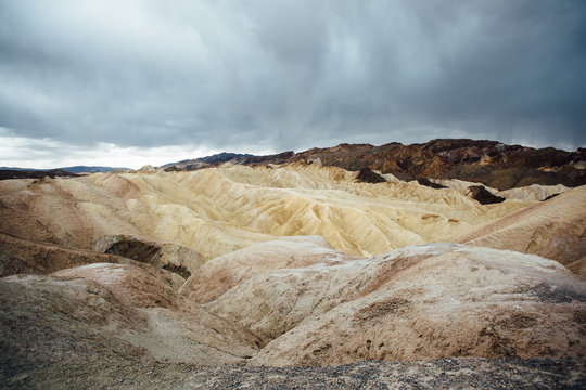 Dramatic sky in Death Valley