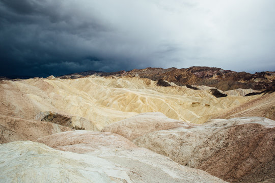 Zabriskie Point in Death Valley