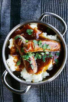 Gourmet pork sausages bangers