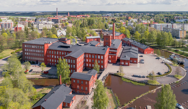 Old spinning mill in Forssa