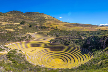 Moray, archaeological site in Peru.