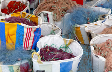 Fischernetze auf Zypern