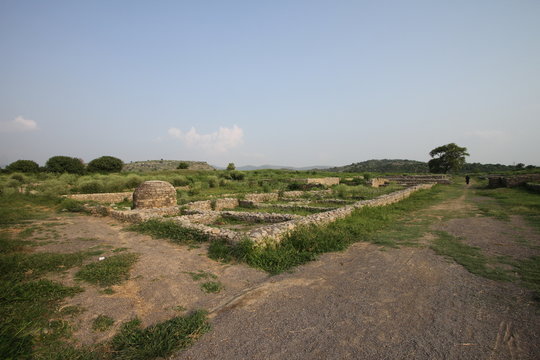 Sirkap archaeological site, Taxila, Pakistan
