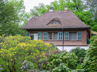 Fototapeta na wymiar House around Zurich