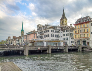 Fototapeta premium Zurich in Switzerland