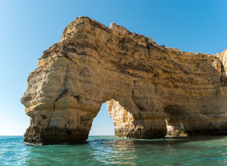 Cliffs at Marinha beach