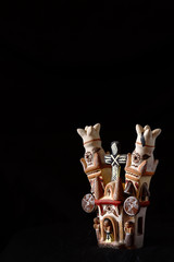 Artesanía ayacuchana de iglesia © Jonathan Chancasana