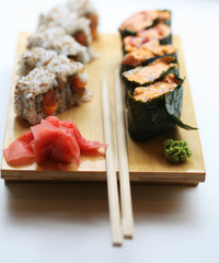  Japanese food. Sushi.