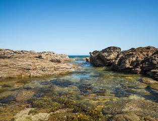 Bord de mer Ile d'Yeu Vend&eacute;e France