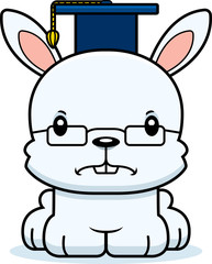 Cartoon Angry Teacher Bunny