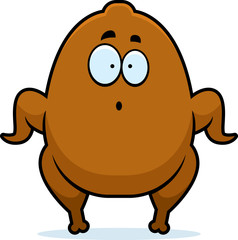 Surprised Cartoon Turkey