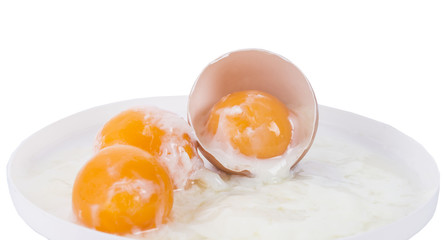 Eggs boiled in hot springs in thailand