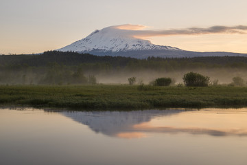 mt adams sunrise