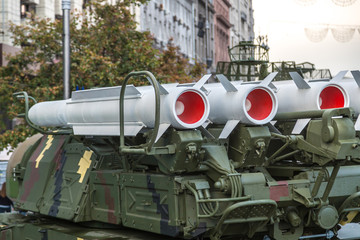 Buk M1 on Exhibition of military equipment in Kiev
