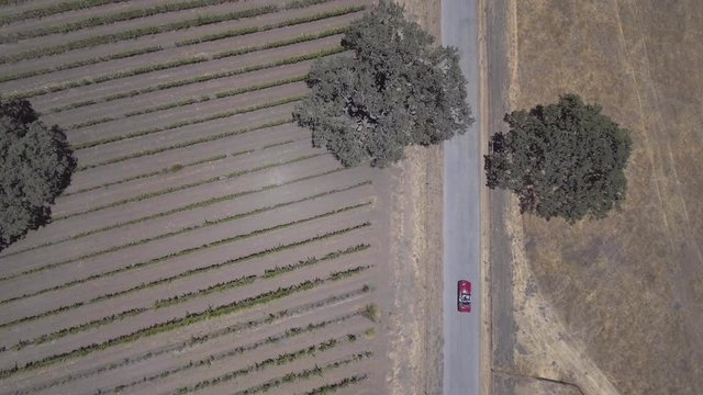 Ford Mustang, Winery aerial shot