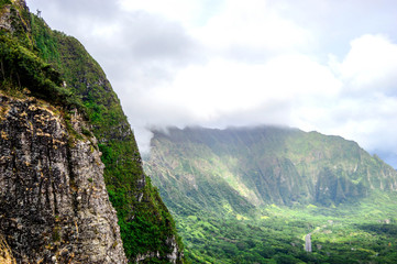 cloudy mountain