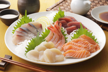 刺身　Japanese sashimi