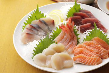 刺身　Japanese sashimi
