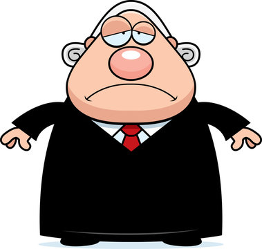recommend clip art: Sad Cartoon Judge