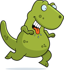 Fototapeta premium Dinosaur Running