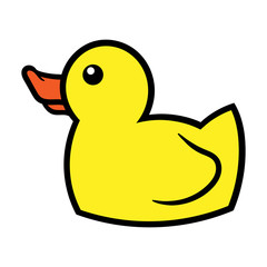 Cartoon Rubber Duck