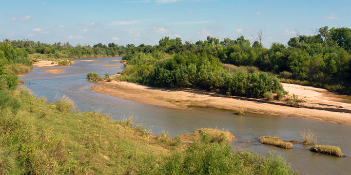 North Fork of the Red River in the Texas Panhandle