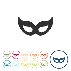 Runde Schaltflächen - Maske - Theater