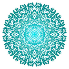 Flower color Mandala