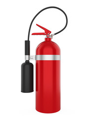 Fototapeta premium Fire Extinguisher Isolated