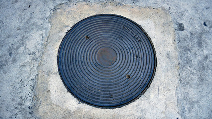 Round Man Hole for Water work Service