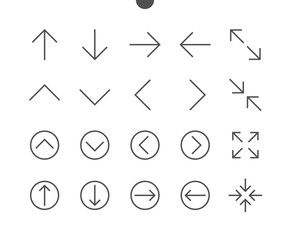 Control UI Pixel Perfect Well-crafted Vector Thin Line Icons 48x48 Ready for 24x24 Grid for Web Graphics and Apps with Editable Stroke. Simple Minimal Pictogram