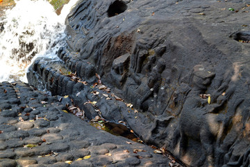 The view around Kbal Spean water spring, still in Siem Reap - Cambodia