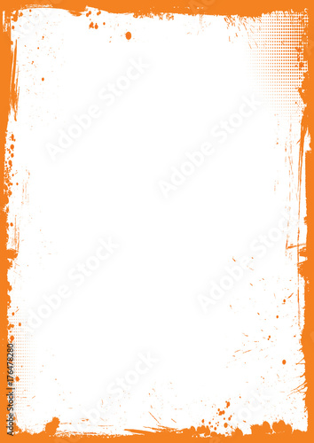 Unduh 43 Background Orange Border Gratis Terbaik