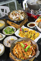 seafood hot pot