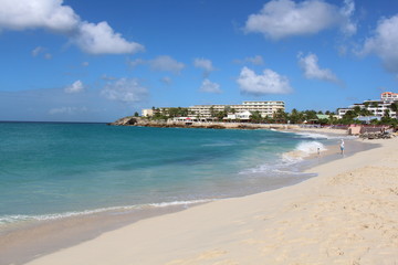 ビーチ、セントマーチン島
