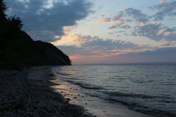 Strand Dämmerung Insel Rügen