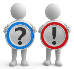 3d Männchen Frage und Antwort