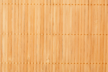 Bright fragment of wooden mat, abstract texture