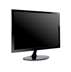 Computer Monitor Display Isolated