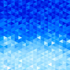 Blue crystal background