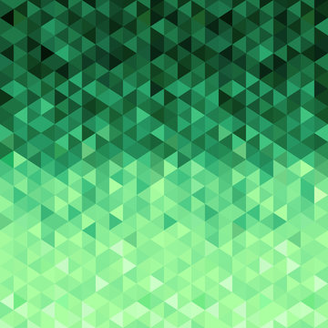 Green Crystal Background.