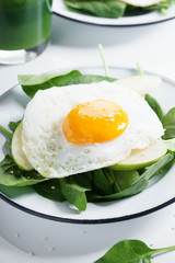 healthy green salad dish