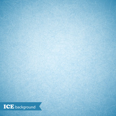 Ice scratched background, texture, pattern. Vector illustration
