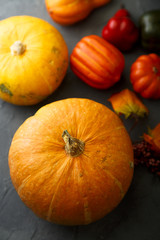 Assorted pumpkins
